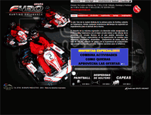 Tablet Screenshot of kartingsalamanca.com